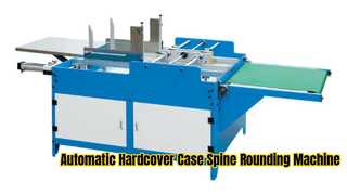 HX420CSR macchina automatica per arrotondare la spina dorsale