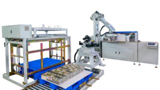 Sistema di pallettizzazione robot automatico robot HXMN60 per libri con copertina rigida