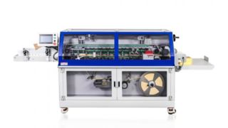 Macchina per il taping della colonna vertebrale posteriore del libro