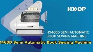 Macchina da cucire semiautomatica per libri HX460D