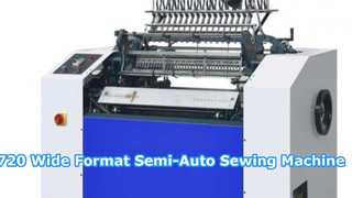 Macchina da cucire semiautomatica di grande formato HXSS720
