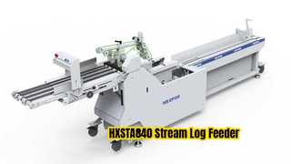 HXSTA840 alimentatore di tronchi di flusso
