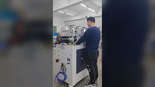 Macchina per il fissaggio della testa e della coda del blocco semiautomatico del libro1