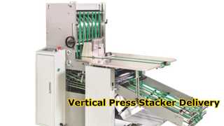 Distribuzione della stackera per la stampa verticale