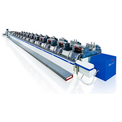 Macchina multifunzionale per la produzione di cartone per rilegatura con controllo del rullo spatola