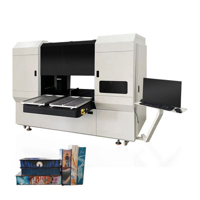 HXEP400 Macchina di stampa digitale per bordo di libro bordo colore bordo inkjet bordo stampa bordo di tinta colore blocco di libro retro rotondo legame del libro