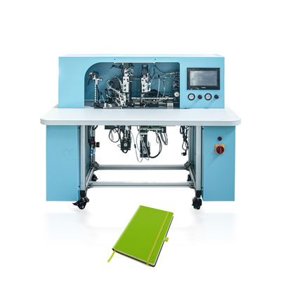 HX18B Semi Auto Notebook Elastico Fascia di fissaggio Machine softcover notebook notebook bibbia