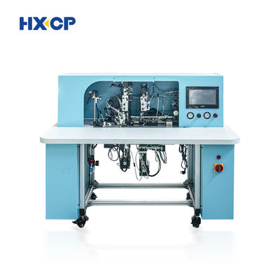 HX18B Semi-Auto Notebook Elastic Band Fixing Machine Fissare senza sforzo le fasce elastiche