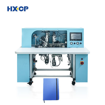 HX18B Semi-Auto Notebook Elastic Band Fixing Machine Softcover Hardcover Binding Pospress Manual di produzione della BibbiaPrezzo di fabbrica
