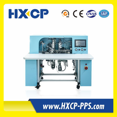 HX18B Notebook semiautomatico inserimento macchina da perforazione banda elastica fissaggio PLC componenti di base inserimento diario biblia notebook