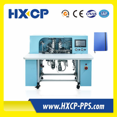 HX18B Semi Auto Notebook Elastico Banda Fissatura Machine Softcover Manual di produzione della Bibbia