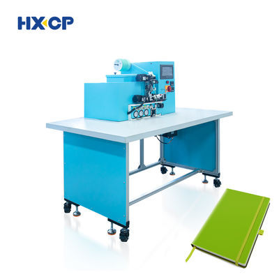 HX20EPL Elastic Pen Loop Attachment Notebook Penloop Mounting Machine Rapido e stabile per giornali scolastici Pen Loops