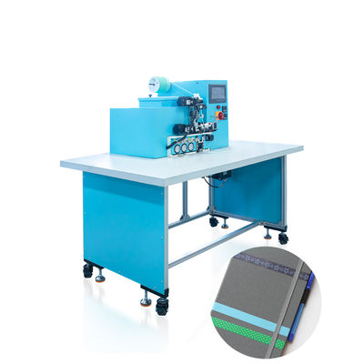 HX20EPL Elastic Pen Loop Attachment Notebook Penloop Mounting Machine Efficienza semiautomatica per la produzione di notebook in serie