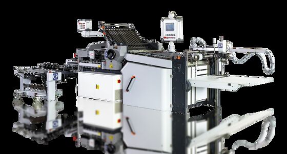 CP66/4KL Flat Pile Combination Folding Machine Scratch Proof Buckle Coltello pieghevole elettrico