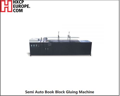 La macchina di incollaggio dei blocchi di libri semiautomatica