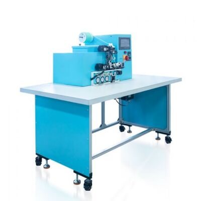 HX20EPL Semi-Auto Elastic Pen Loop Applying Machine progettata per l'applicazione di un loop elastico su agenda di notebook e prodotti di custodia di diario