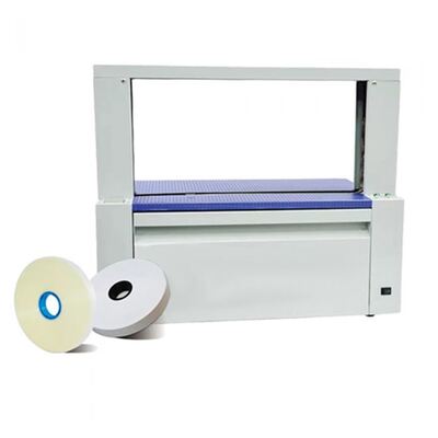Macchine automatiche di fasciatura utilizzate per la fasciatura di noodle Etichette di abbigliamento Cartoline inserti di imballaggio