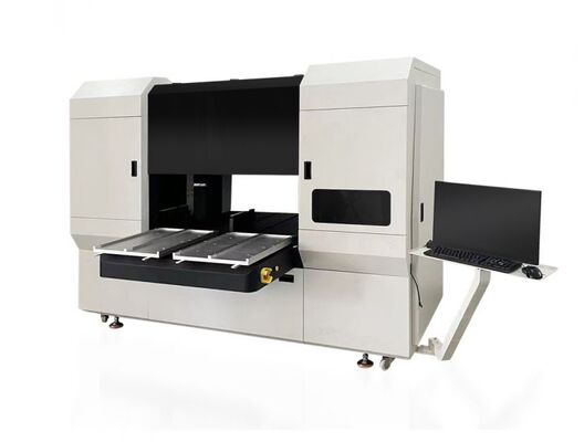 HXEP400 Book Edge Digital Printing Machine supporta il funzionamento continuo con due stazioni di lavoro per la stampa dei bordi dei libri in copertina rigida