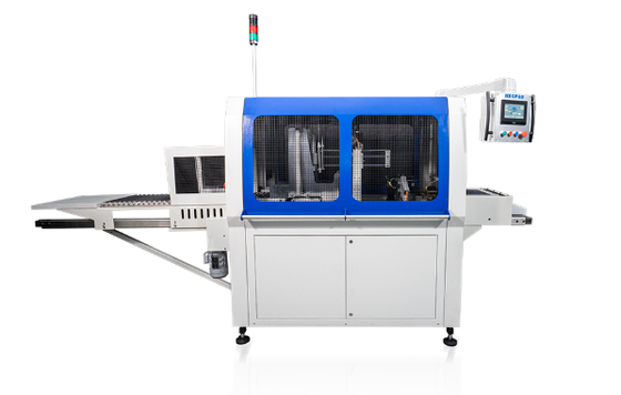 HX681 Stacker Hardcover Book Interleaving Pile Stacking Machine che garantisce uno stacking stabile e fino a 50 libri al minuto