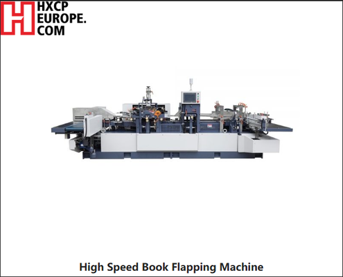 Punzonatrice ad accesso automatico ad alta efficienza con meccanismo a camma, taglio frontale del blocco libro, cordonatura e piegatura della copertina, 4200 pezzi/ora