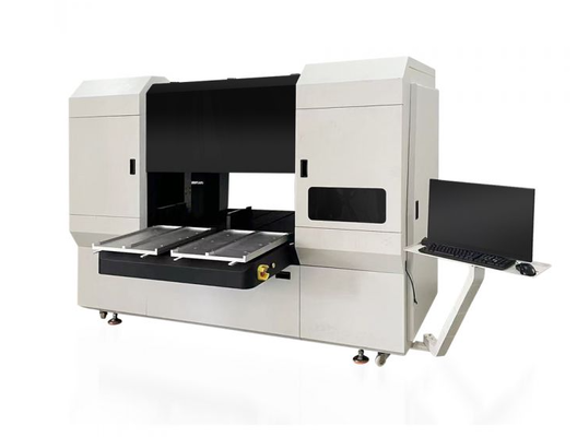 HXEP400 Macchina di stampa digitale a bordo libro con tecnologia di getto di inchiostro continuo con doppie stazioni per la stampa di bordo libro in copertina rigida