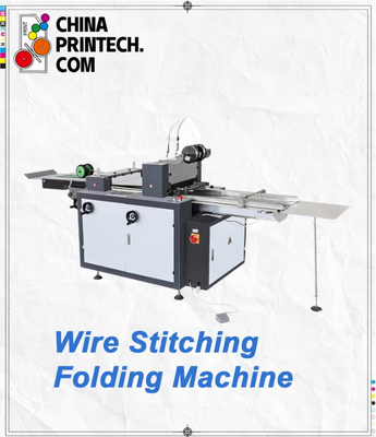 HX350 Folding machine per cuciture di fili per riviste, cataloghi e opuscoli più sottili