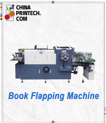 High Speed Book Flapping Machine Automatically Cuts Book Block Front,45 Pieces Per Minute For Cover Binding FinishFolding  Simple Operation & Adjustment
