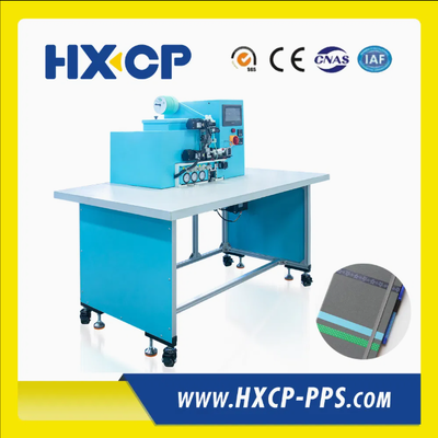 HX20EPL Semi-Auto Elastic Pen Loop Applying Machine per Notebook Agendas Diaries con funzione automatica di incollaggio e pressione a caldo