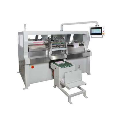 HXPS420 Mass Produce Plastic Spiral Binding Machine Dual Station Direct Wire Feeding per la fabbrica di stampa