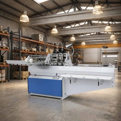 HX450S Semi-Auto Saddle Stitcher 2-4 Teste di cucitura 15-100 Cicli Per Min