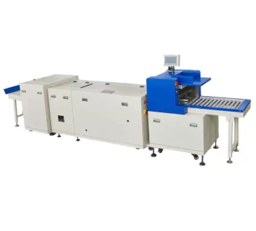 HX480P macchina di taglio per cuciture di copertura per libretti digitali e regolazioni servo