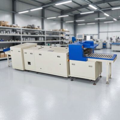 HX480P Linea automatica per l'alimentazione della copertura, il cucito, il ripiegamento, il rifinimento a tre lati