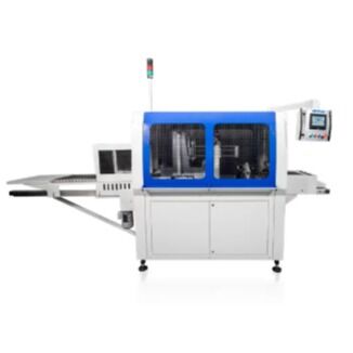 HX681 Stacker Hardcover Book Interleaving Pile Stacking Machine con configurazione flessibile per il sistema in linea e girare il libro a 90 o 180 gradi