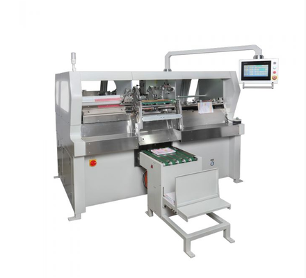 Macchina per la formatura e rilegatura di spirali in plastica HXPS420 con alimentazione diretta del filo e meccanismo di rilegatura brevettato