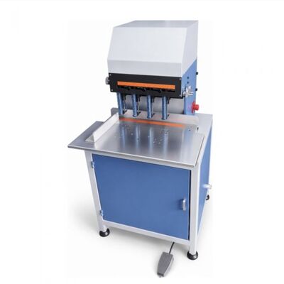 HXPD280 Macchina per la perforazione della carta a quattro teste dotata di sistema di perforazione pneumatica a quattro teste per la lavorazione della carta spessa