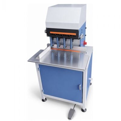HXPD280 Macchina per la perforazione di carta a quattro teste dotata di slider lineari e colonne guida per prestazioni di perforazione stabili