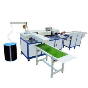 Macchina automatica per la formatura a spirale, punzonatura e rilegatura di quaderni e blocchi per esercizi con sistema di punzonatura e rilegatura a spirale separato