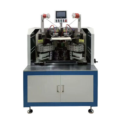 Macchina per il fissaggio di nastri a doppia postazione con PSA hot-melt per un solido incollaggio di certificati