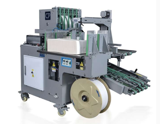 Macchina per il raggruppamento verticale con forza di pressione di 3000 N e capacità di 460×360 mm per un flusso di lavoro integrato dopo la stampa