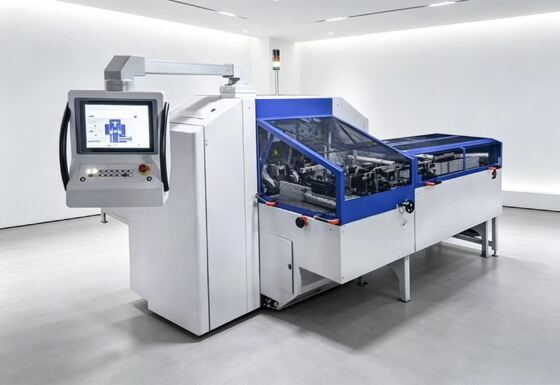 Rifilatrice automatica a tre coltelli HX80DH per linea di preparazione blocchi libro